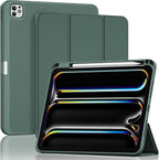 Funda Folio para iPad Pro 11" M5 (2025) / M4 (2024) con Soporte para Lápiz