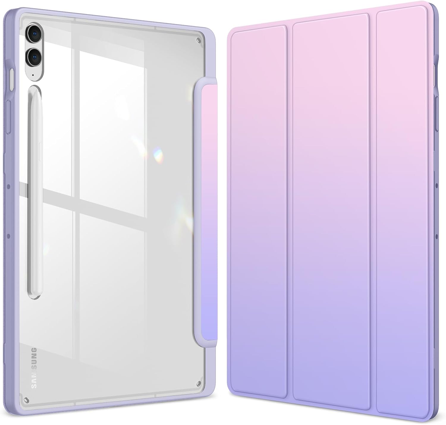 Funda Híbrida para Galaxy Tab S10 Plus (2024) / S9 FE Plus 5G 12.4" con Soporte S Pen
