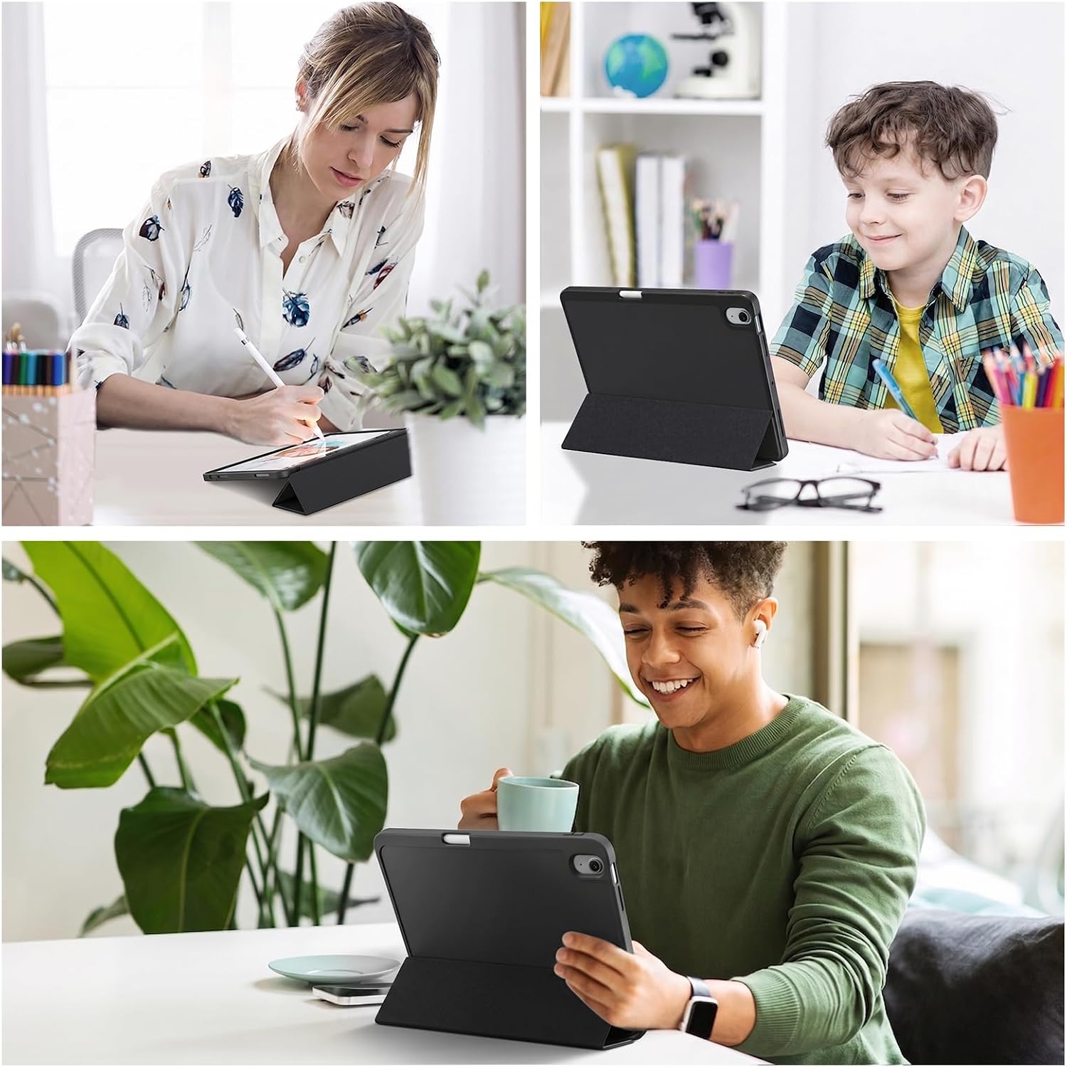 Funda Inteligente con Lámina para iPad 11ª y 10ª Generación