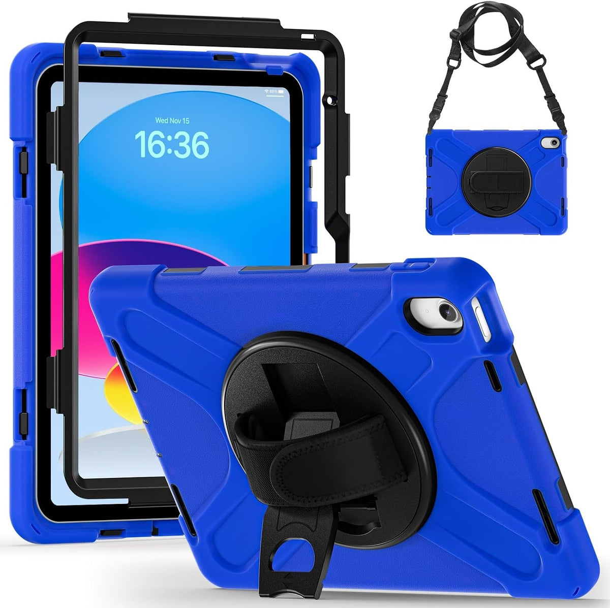 Funda Antigolpes 360° para iPad A16 11” / iPad 10.9” 10ª Gen