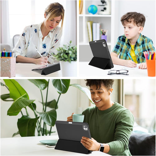 Funda Folio para iPad Pro 11" M5 (2025) / M4 (2024) con Soporte para Lápiz