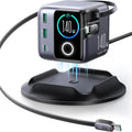 Estación de Carga JOYROOM 5 en 1 USB-C de 140W con Pantalla LCD Inteligente y Cables Retráctiles