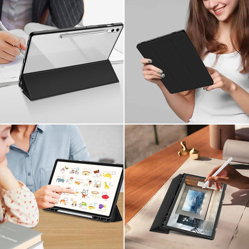 Funda Híbrida para Galaxy Tab S10 Plus (2024) / S9 FE Plus 5G 12.4" con Soporte S Pen