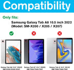 Lámina de Vidrio Templado para Galaxy Tab A8 10.5" (SM-X200/X205/X207)