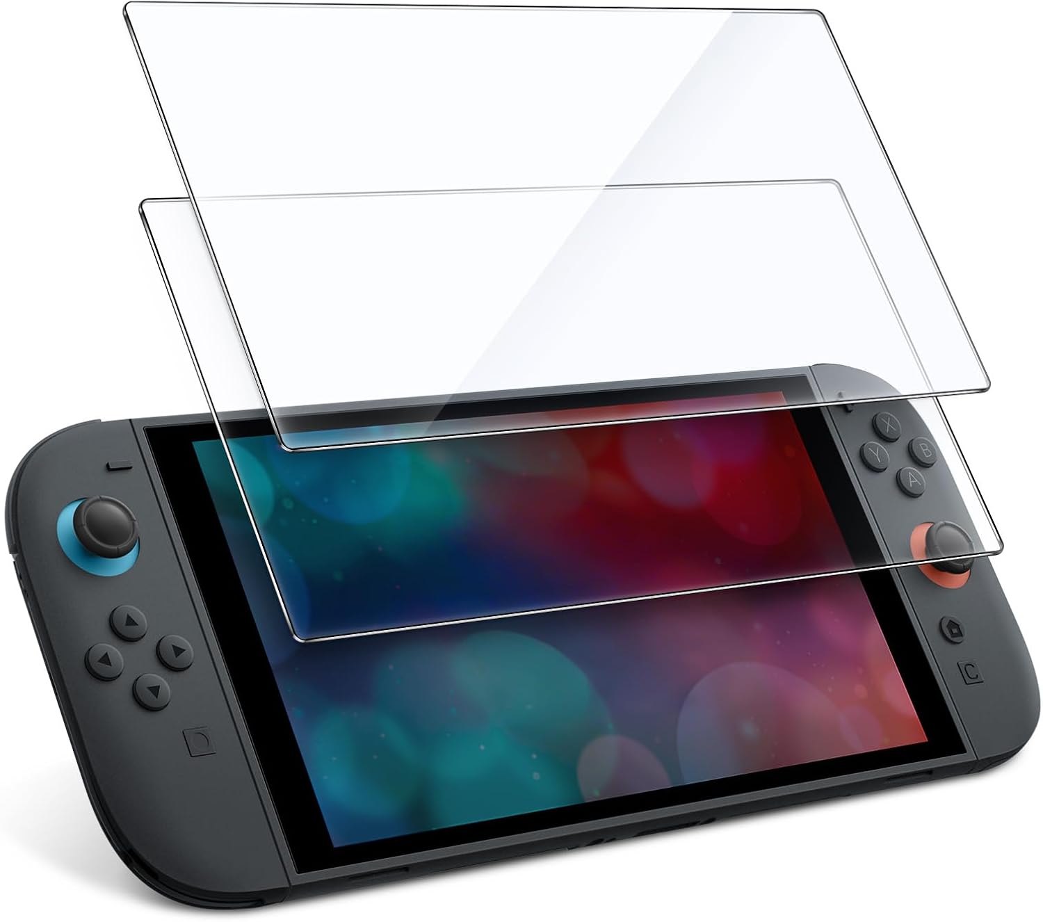 Pack de 2 protectores de pantalla para Nintendo Switch 2