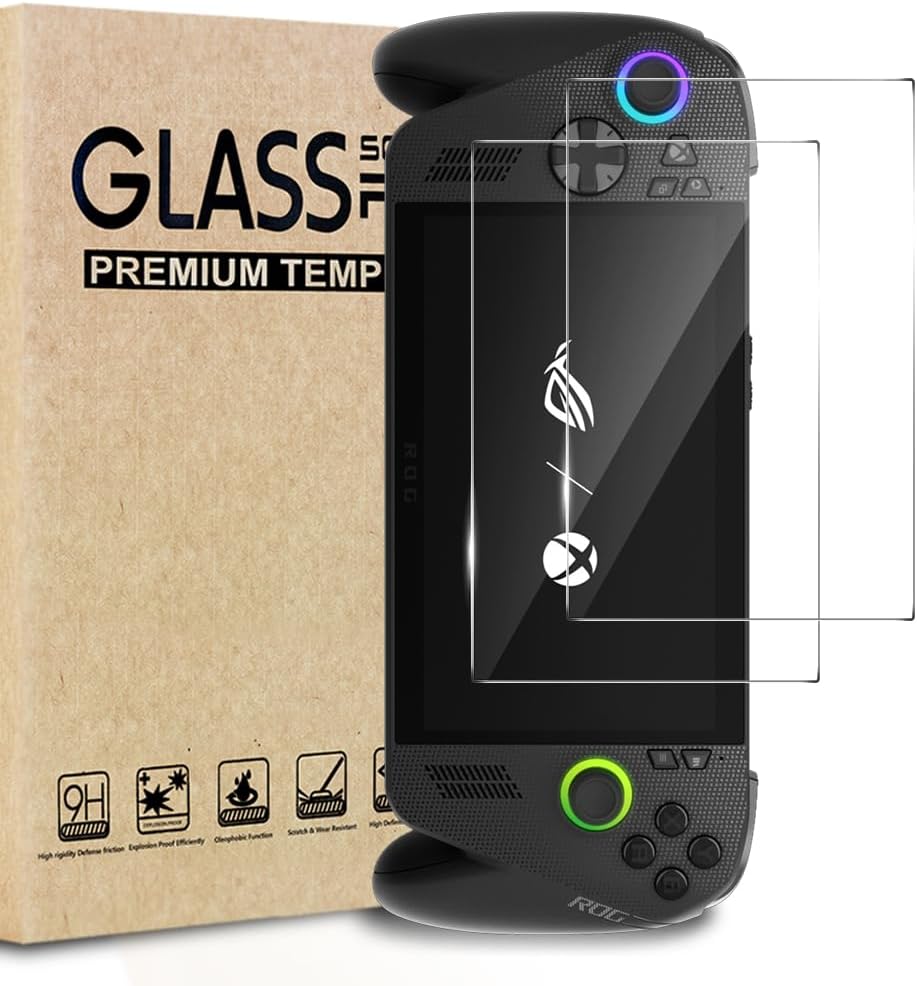 Pack de 2 protectores de pantalla para ASUS ROG Ally y ROG Xbox Ally