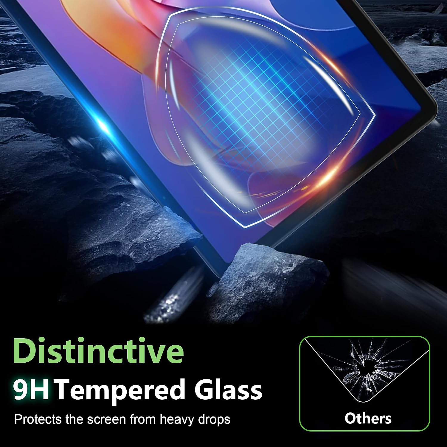 Vidrio templado 9H para Xiaomi Redmi Pad 2 resistente a rayaduras-b