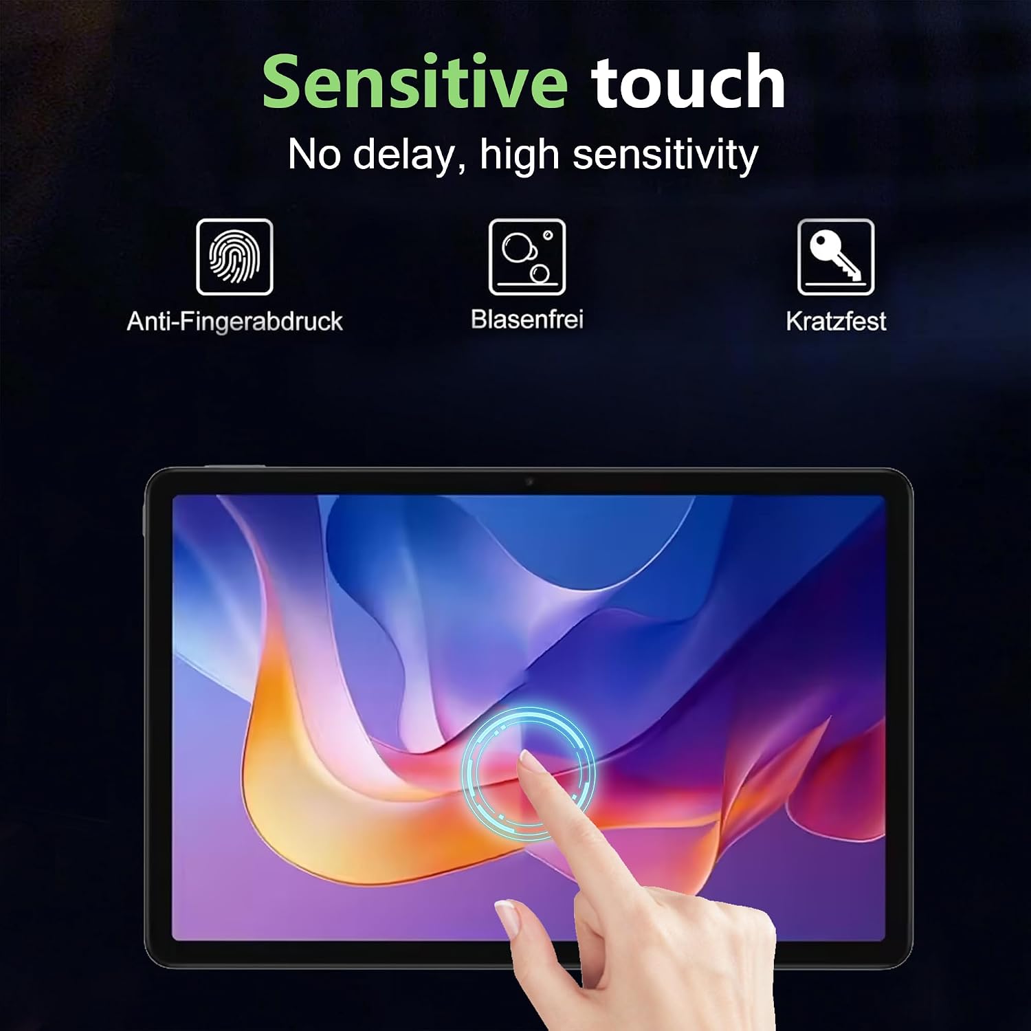 Vidrio templado 9H para Xiaomi Redmi Pad 2 resistente a rayaduras